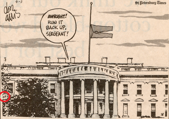 Don Addis cartoon